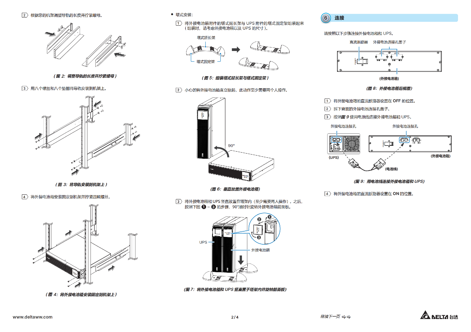 台达外接电池箱适用于Amplon-RT系列Gen3-1 -3kVA UPS安装操作指南_01.png